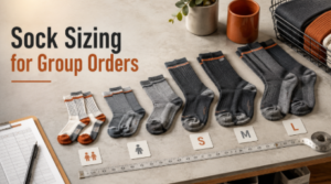 Sock Sizing for Group Orders: How to Reduce Fit Problems